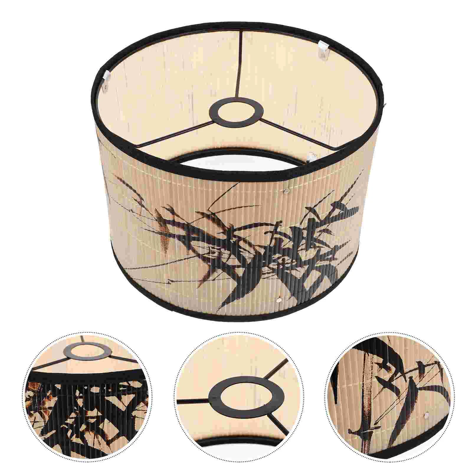 

Hanging Light Shade Printing Ceiling Lights Cover Lamp Restaurant Lampshade Iron Home Accessory