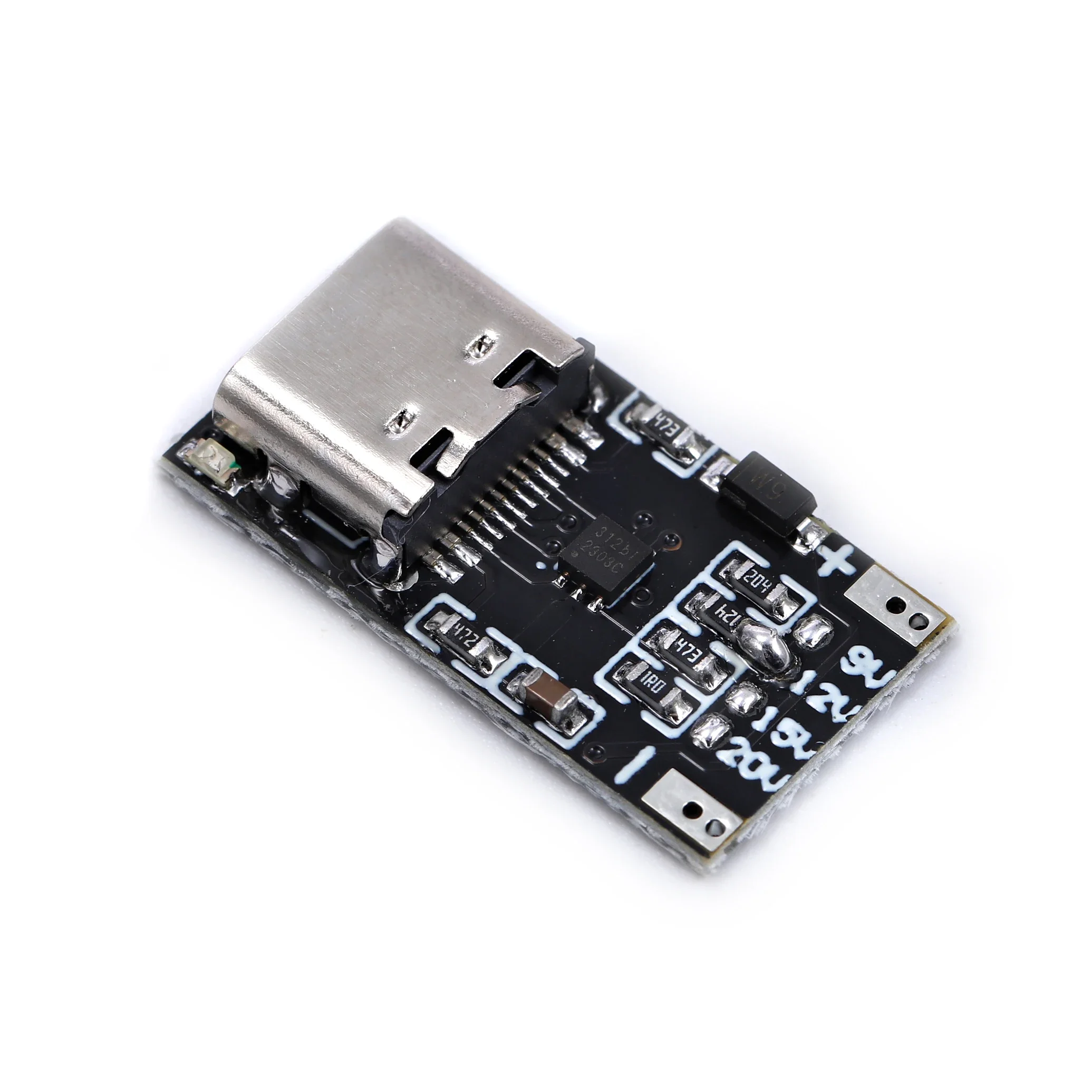 Фото USB Type-C PD QC Deception Board Trigger Модуль быстрой зарядки DC 9-20V Decoy Board Boost Charging Module PD3.0/QC3.0/2.0 №1