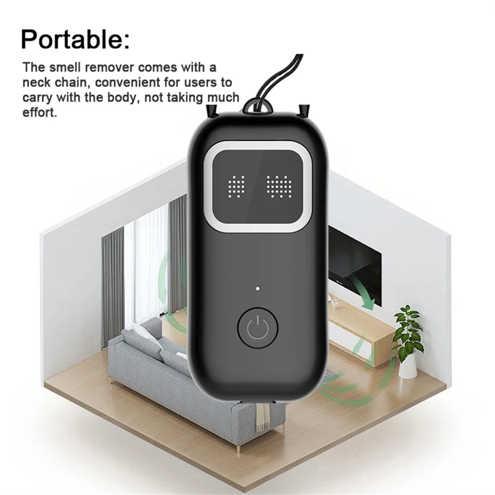 

Anion Air Freshener Bedroom Office Travel Negative Ion Dust Filter Smell Remover RV Truck Adults Kids Personal Care