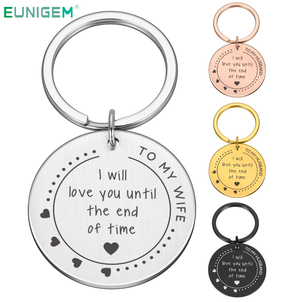 

Special Keychains Personalized Name Date Engraved Key Ring Customized Couple Keychain Birthday Valentines Day Gift for Boyfriend