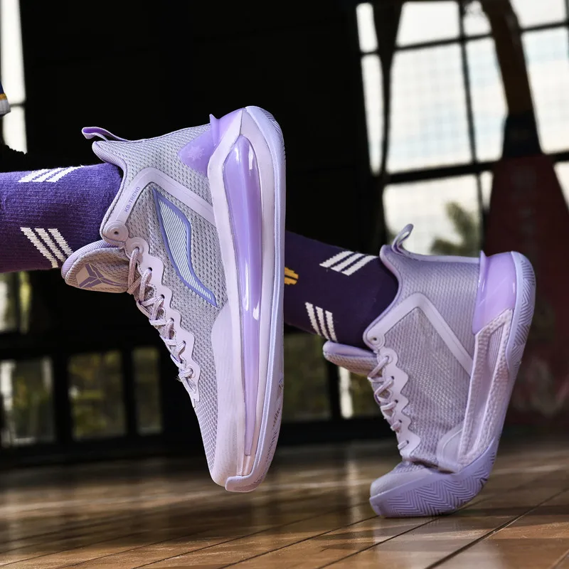 Brand Fashion Basketball Shoes Man High Quality Designer Men's High Sneakers Breathable Athletic Sneakers Men Women Sports Shoes