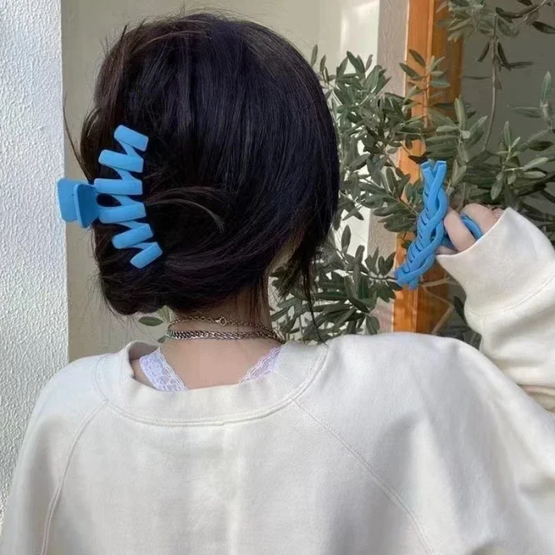 8 шт./компл. большие когти для волос в корейском стиле элегантные акриловые