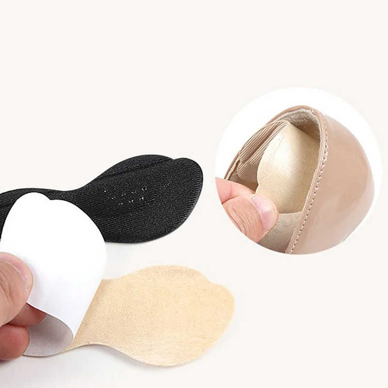 1 пара невидимых Противоскользящих подушечек для защиты каблука от падения