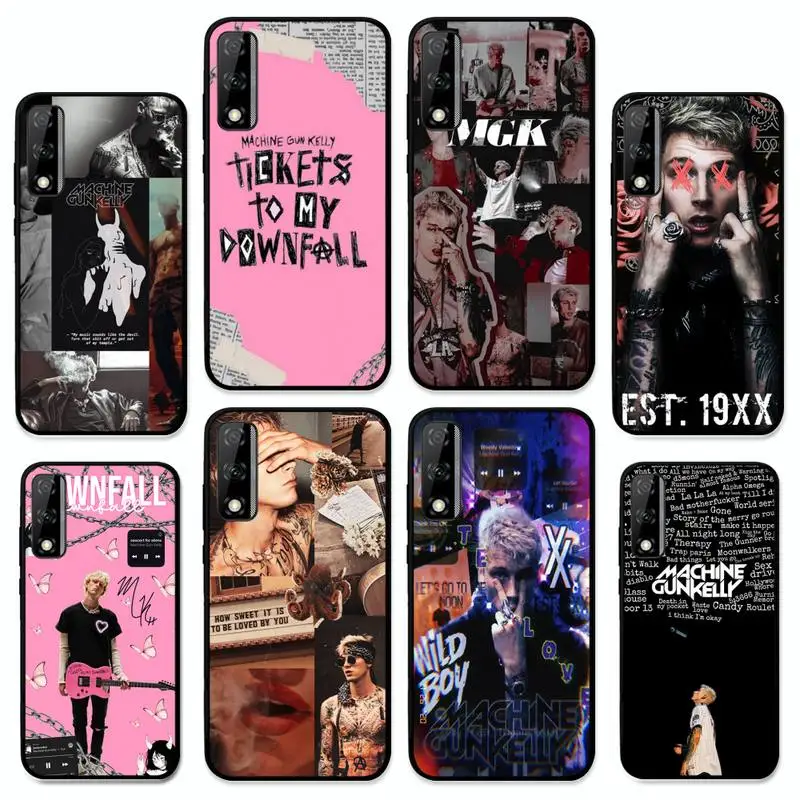

MGK Machine Gun kelly Rapper Phone Case for Huawei Y 6 9 7 5 8s prime 2019 2018 enjoy 7 plus