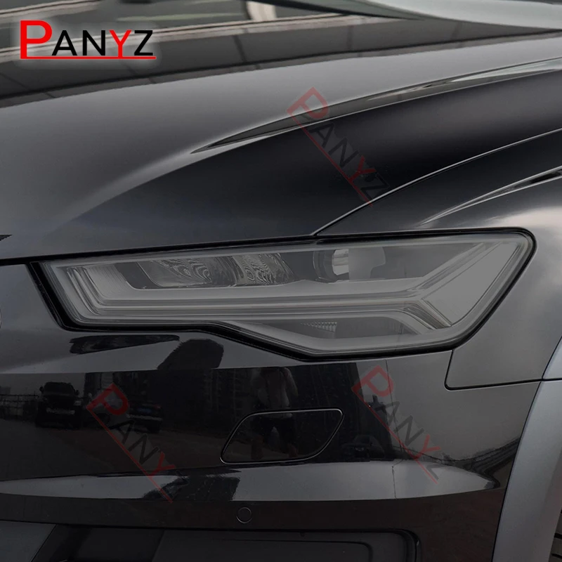 2 шт. защитная пленка для фар автомобиля восстановление прозрачная черная