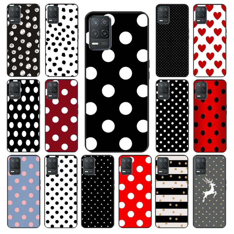 

Polka dots Dot Phone Case for OPPO Realme GT 2 Pro X2 Pro XT C25S 8 7 6 Pro 6i GT Master C3 C21 C21Y C11 X3 SuperZoom