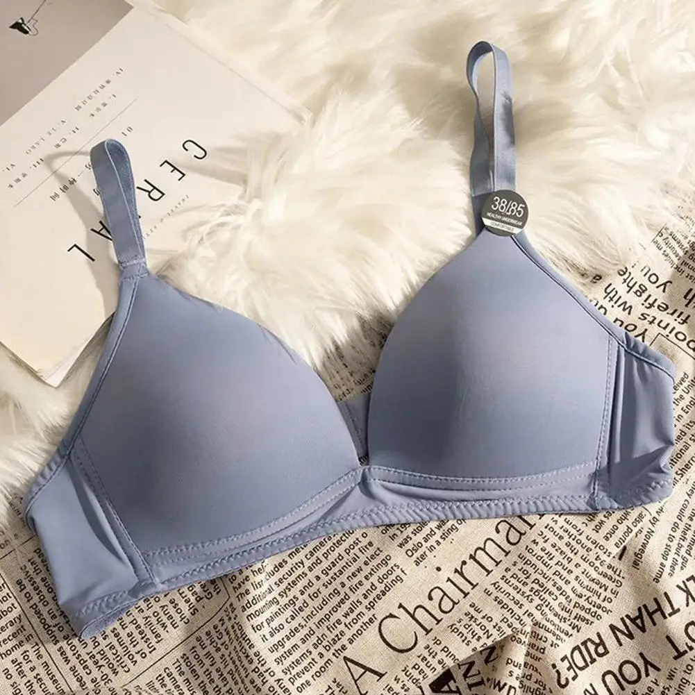 

Push-up Bra Soft Breathable Women's Seamless Padded Push Up Bra with Adjustable Straps Elastic Back Closure Soft Breathable Bra