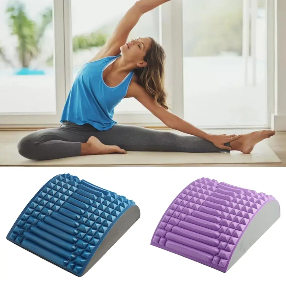 

Back Stretcher Pillow Neck Lumbar Support Massager For Neck Waist Back Sciatica Herniated Disc Pain Relief Massage Relax To F6W1