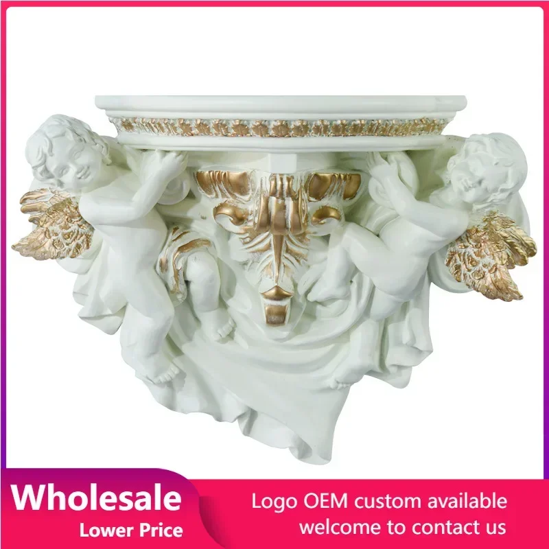 Настенное украшение с ангелом из эпоксидной смолы