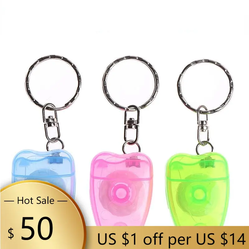 

15M Portable Dental Floss Teeth Clean Keychain For Teeth Cleaning Oral Care Tool