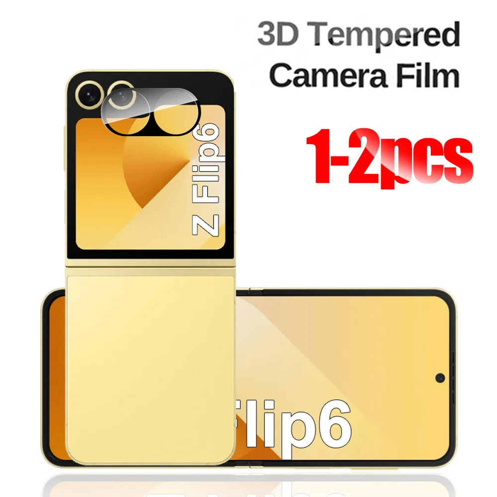 1-2 шт. 3D-защитная пленка для экрана камеры Samsung Galaxy Z Flip 6 5G чехол из закаленного