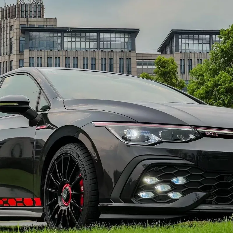 Для VW Golf 8 MK R-Line/GTI 2020-2024 автомобильный черный/красный/синий/серый/белый передний