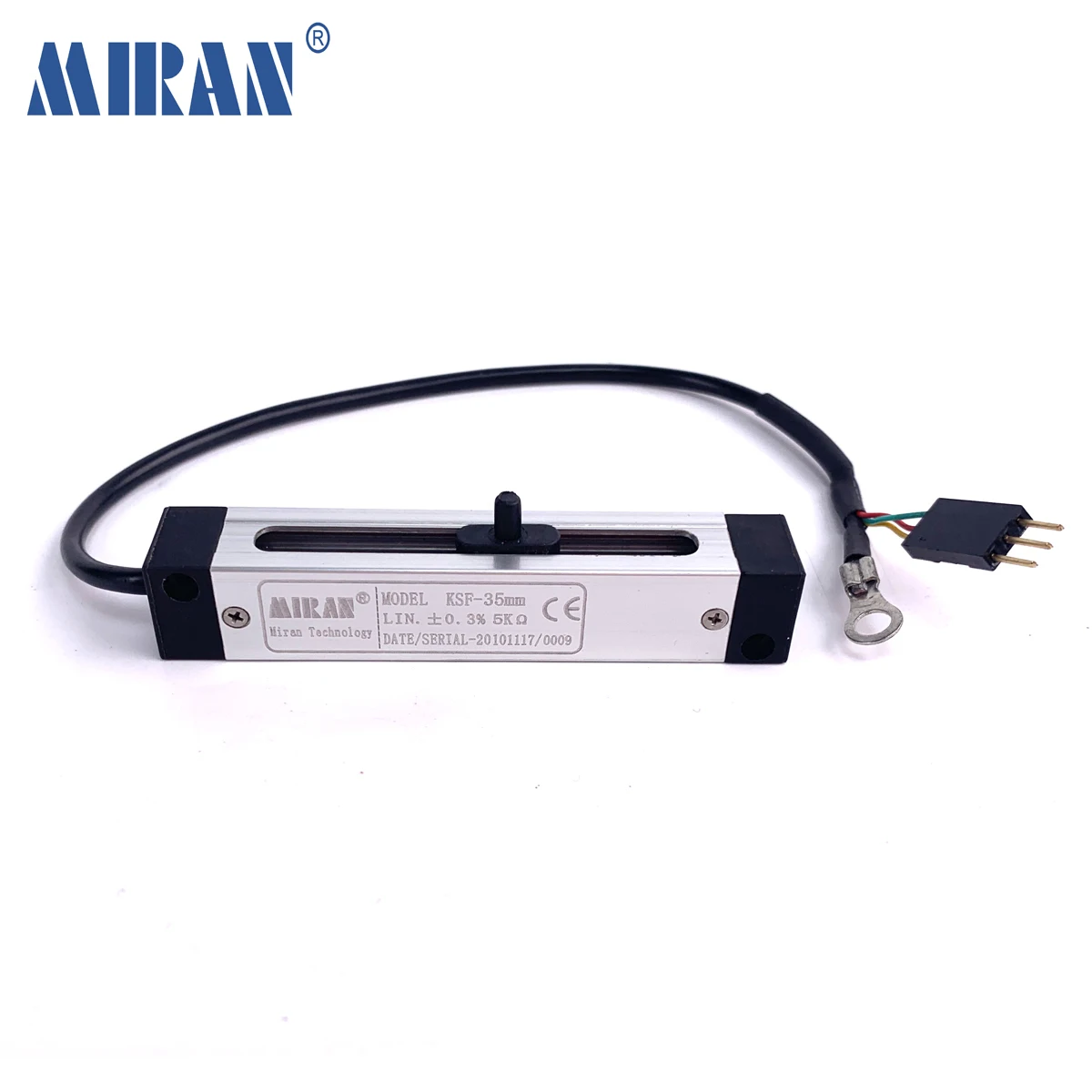 MIRAN KSF Stroke 5-120mm Miniature Slider Linear Position Sensor Electronic Scale/Ruler for Printing Equipment and Valve Control
