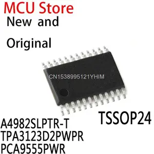 10PCS TSSOP A4982SLPT TSSOP24 A4982 TSSOP-24 TPA3123 TPA3123D2 PCA9555PW PCA9555 IC A4982SLPTR-T TPA3123D2PWPR PCA9555PWR