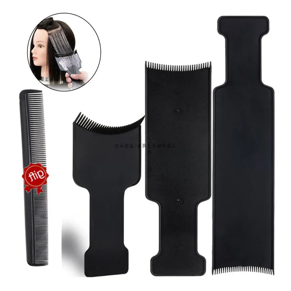 Ing Board Hair Dyeing Comb Hair Brush Highlighting Applicator Hair Styling Barber Tools Salon Accessaries