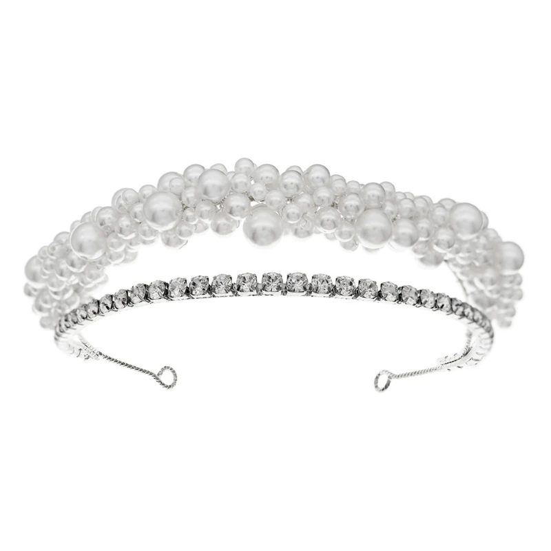 

Женская диадема с кристаллами M2EA, свадебная диадема