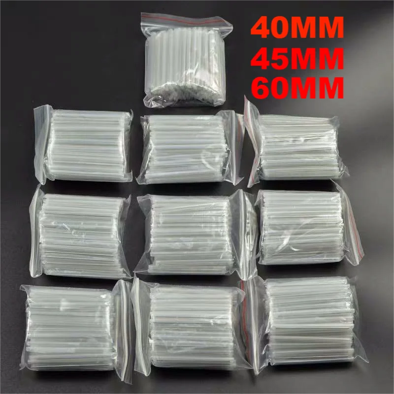 

2000pcs/lot Protection Epissure 40mm/45mm/60mm Smoove Fiber Optic Splice Protector Tubo Cable Heat Shrink Tube Protector