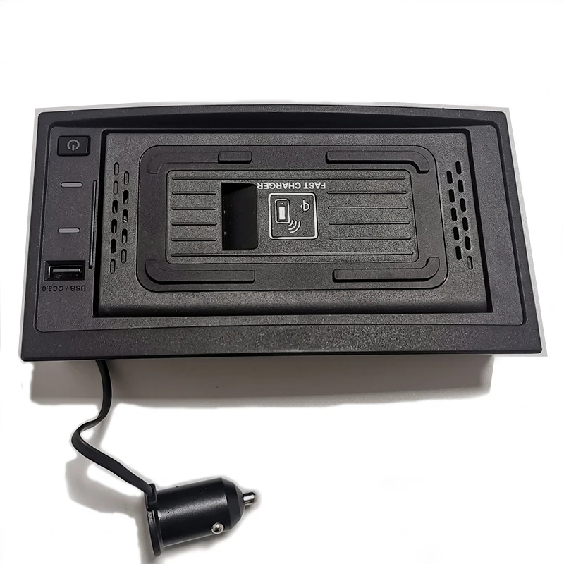 Автомобильное беспроводное зарядное устройство 15 Вт для быстрой зарядки