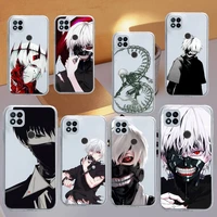 tokyo ghoul anime phone case transparent for xiaomi redmi note x f poco 10 11 9 7 8 3 i t s pro cover shell coque