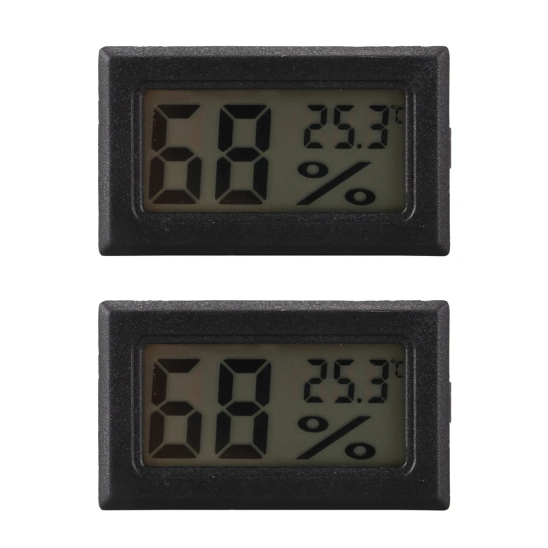

TOP 2X FY-11 Mini Digital LCD Environment DIY Thermometer Hygrometer Embedded Temperature And Humidity Meter In Room