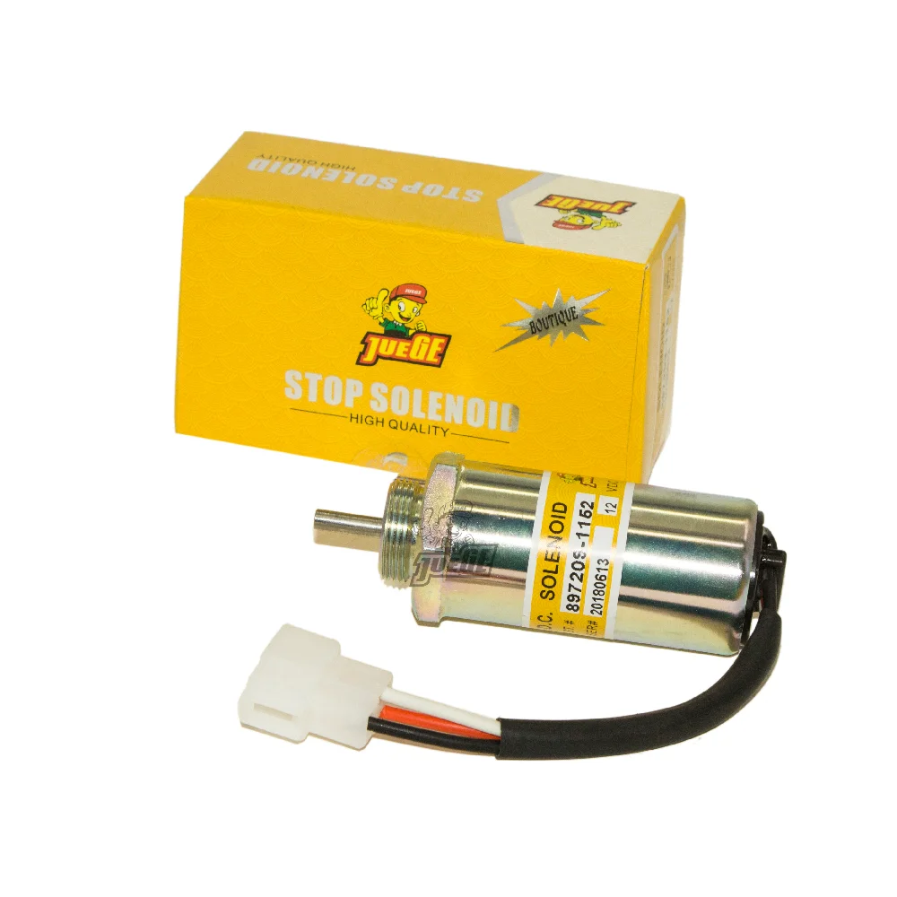 897209-1152 8972091152 897329-5680 стопорный электромагнитный клапан экскаватора для HITACHI EX55 EX70