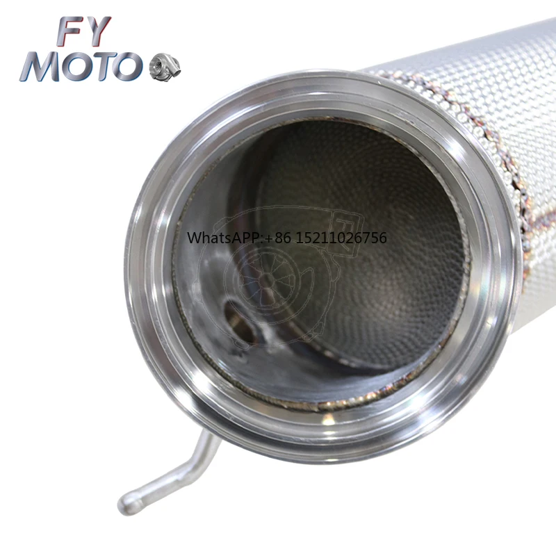 Для BMW G05 X5 G06 X6 20+ 3.0T B58 OPF водосточная труба с теплозащитным экраном