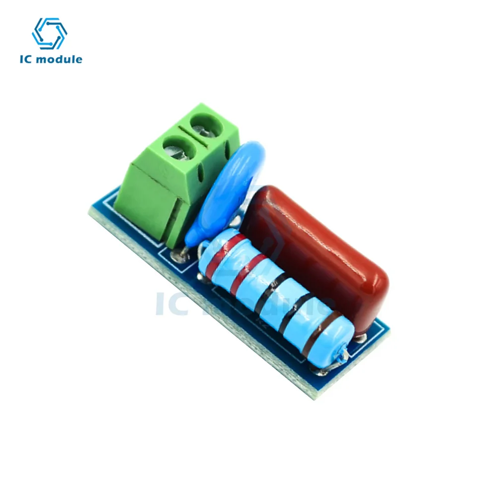 

RC Snubber Module Relay Contact Protection Circuit Electromagnetic Anti-Interference Module