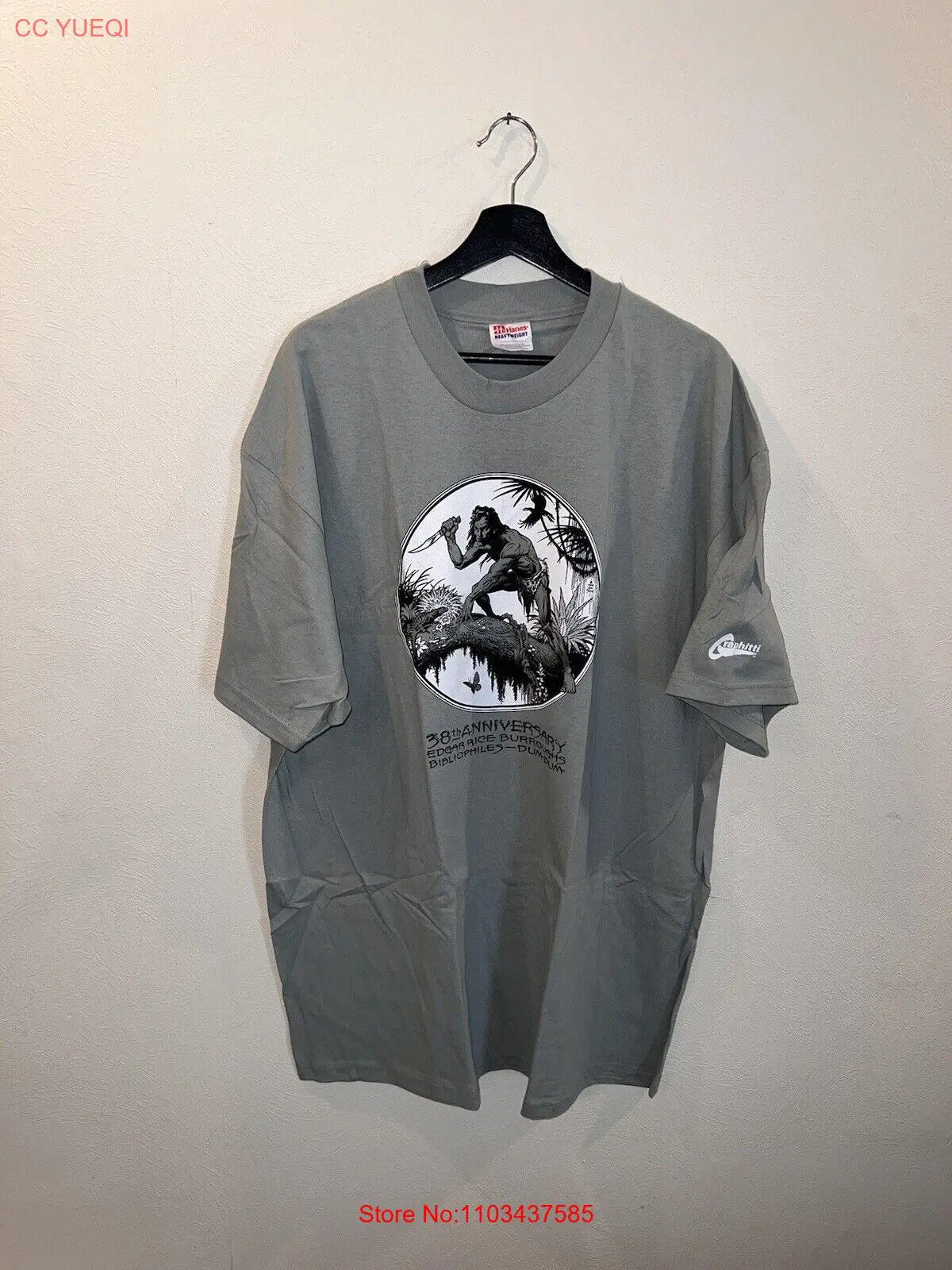 Винтажная Футболка Тарзан Размер XXL 2XL 90s Vtg с большим логотипом