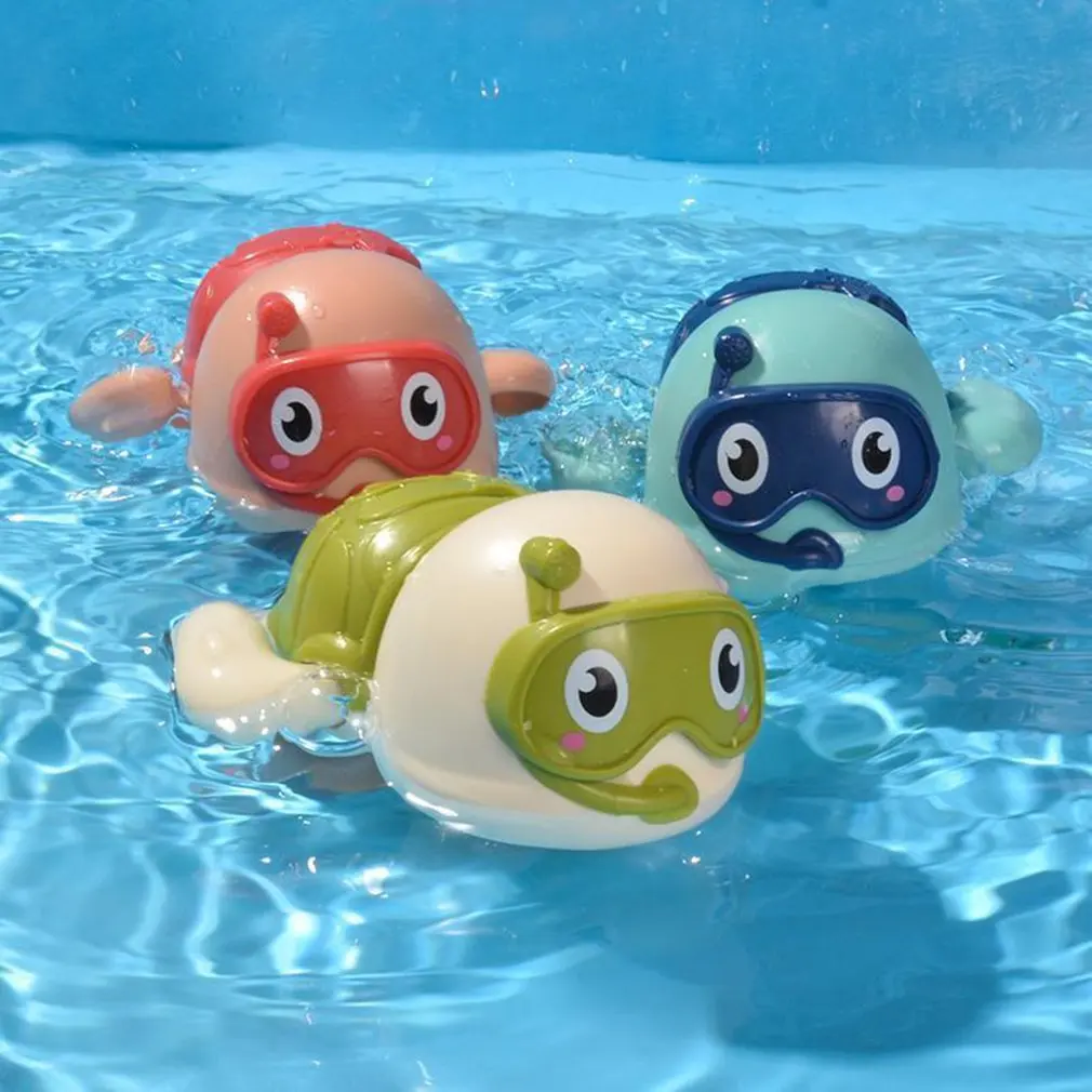 

Children's Bathroom Turtle Bath Toys Model Toddlers Swimming Bathroom Bathing Summer Water Toys For Kids