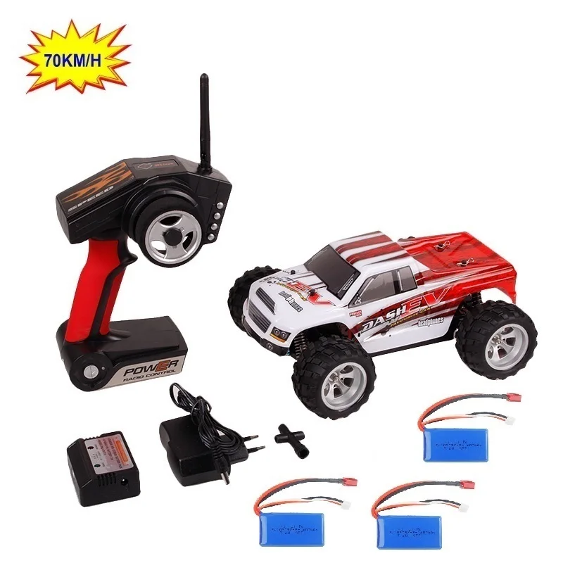 

WLtoys A979-B A979B Радиоуправляемый автомобиль 4WD 70 км/ч высокоскоростной автомобиль электрический 2,4G 1/18 полностью пропорциональный большой грузо...