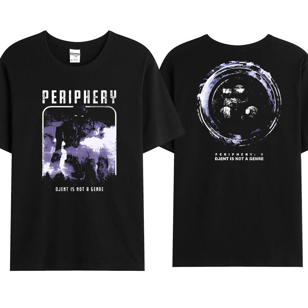 

2023 Periphery Hail Stan hot sale new summer high quality T-shirt casual black 100% cotton street hip hop double sided top tees