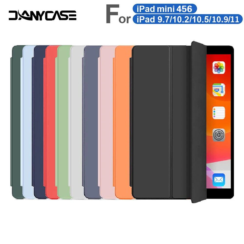 DANYCASE For 2019 iPad 10.2 Case 7/8/9th Generation Cover For 2018 9.7 5/6th Air 2/3 10.5 Mini 4 5 6 2020 Pro 11 Air 4/5 10.9