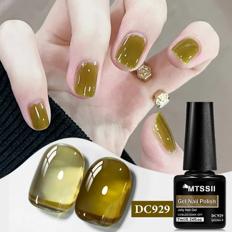 Гель-лак Mtssii Mint Mambo Series сине-зелёный 7 мл