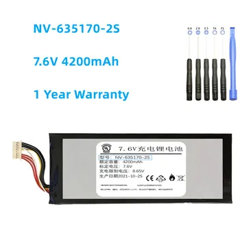 New NV-635170-2S Battery for Chuwi Minibook CWI526 Tablet PC New LiPo Rechargeable Accumulator Replacement 7.6V 4200mAh