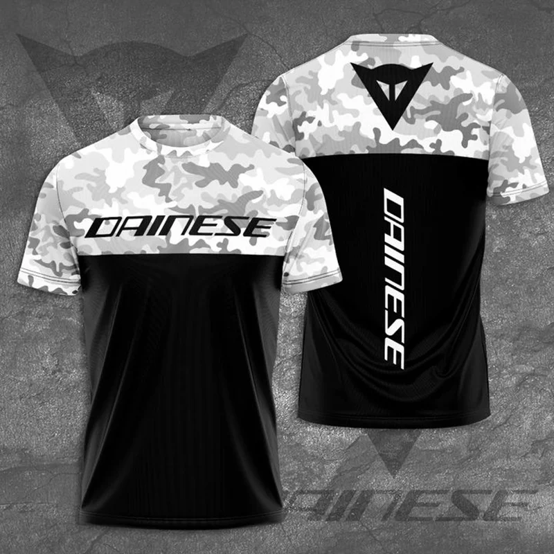 

2023 Summer New 3D Printed Breathable Men's T-shirt, Popular Motorcycle Race T-shirt, Summer Novelty Top