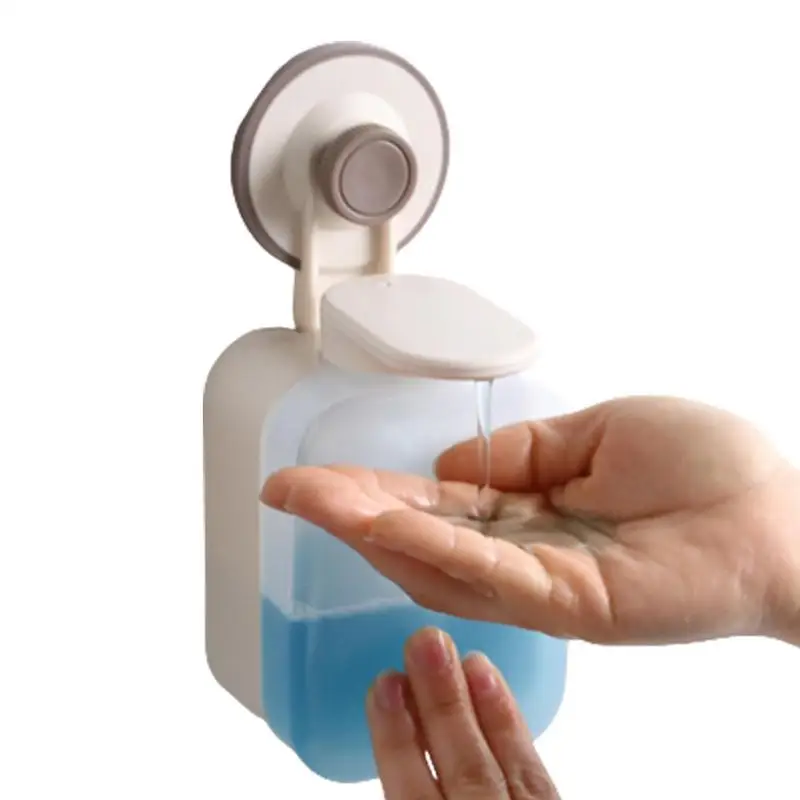 

Дозатор мыла для ванной комнаты, многоразовый ручной диспенсер для шампуня, коммерческий жилой прозрачный дозатор для шампуня, многоразовы...
