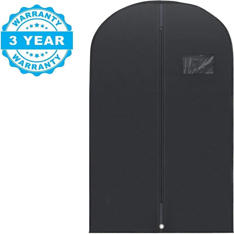 40” Garment Bag - Garment Bag for Hanging Clothes - Garment Bag for Travel - Suit Bag for Travel & Clothing Storage of Dresses