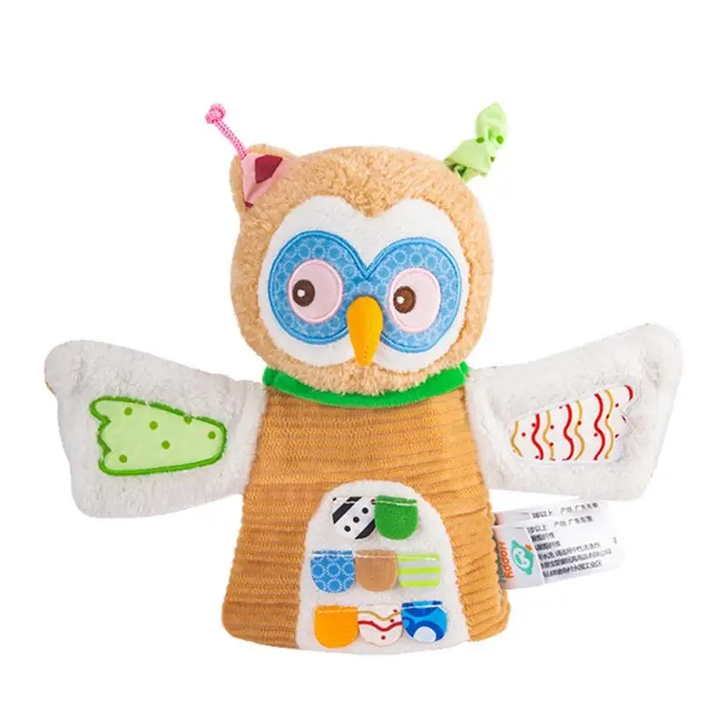

Soft Stuffed Toy Doll Animal Hand Finger Puppet Plushed Doll Educational Baby Toys Kawaii Hand Finger Puppet For Children