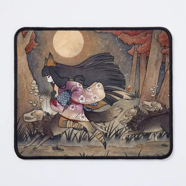 

Коврик для мыши для бега с монстрами Teakitsune Fox Y, коврик для игры в аниме, игровой коврик для ПК, компьютерная игровая клавиатура, мужской коври...