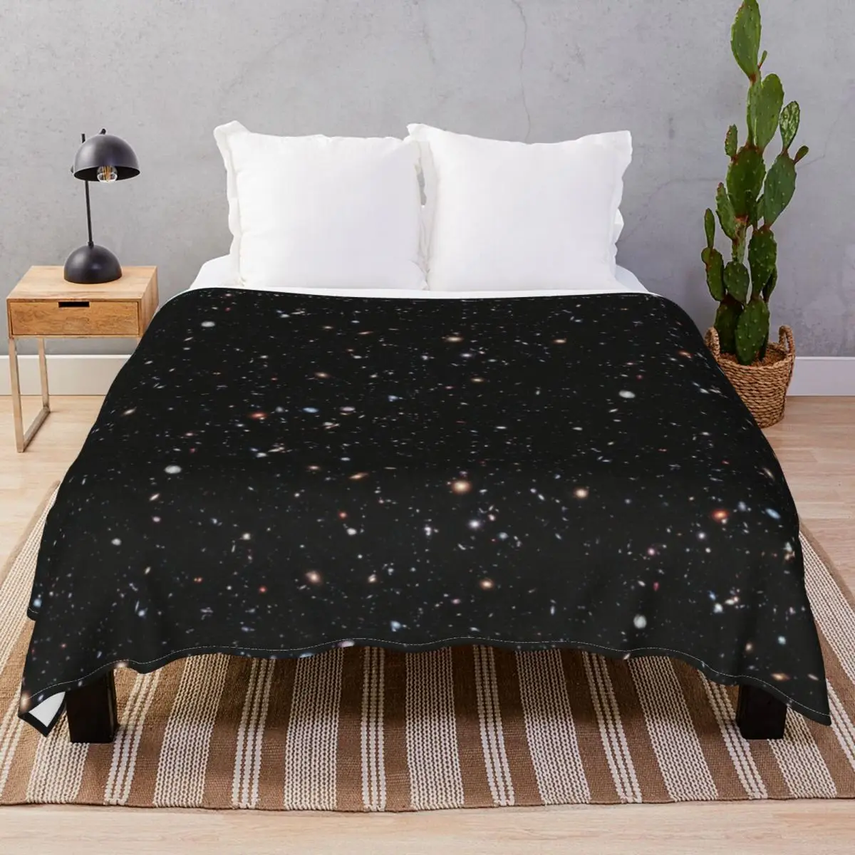 

THE COSMOS HUBBLE Extreme Blanket Flannel Winter Super Soft Throw Blankets for Bedding Sofa Travel Office