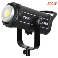 300w led light continuous light cob spotlight video light cri 97 dimmable light bowens mount portable light for photography