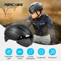 magnetic goggles for bike helmet cycling helmet mens and womens mountain road bicycle helmets cycling equipment casco ciclismo