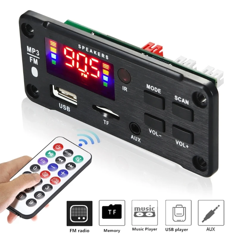 Усилитель 2x25 Вт беспроводной USB-модуль декодирования поддержка USB TF-карты AUX