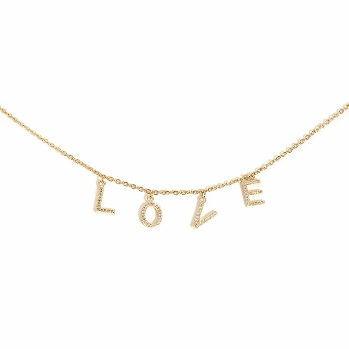 

NIGO Gold Letter Necklace #nigo21412