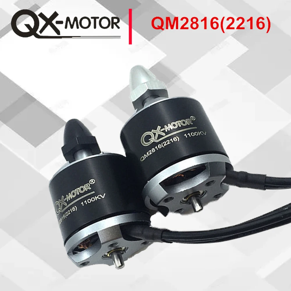 Купи QX-MOTOR высококачественный двигатель QM2816, 2216 800KV/1100KV CW CCW Для многовинтового квадрокоптера за 3,328 рублей в магазине AliExpress