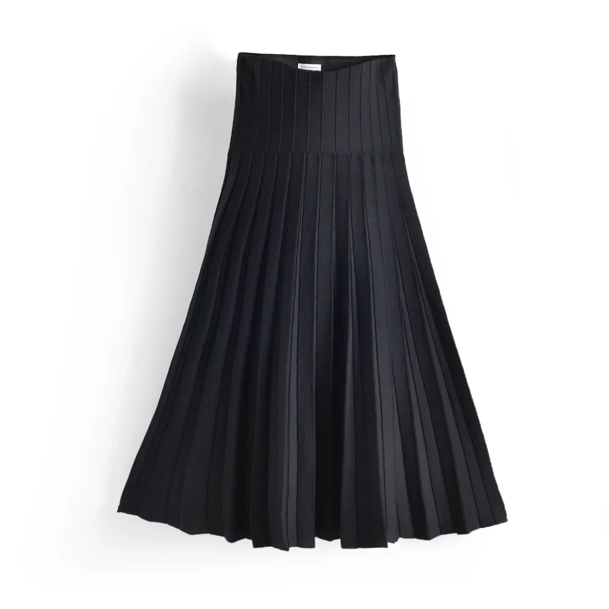 

Women Maxi Skirts Female Knitted Long Dress Solid Color Knitting Skirt Black White Pink Beige Outfits XS-3XL Plus Size