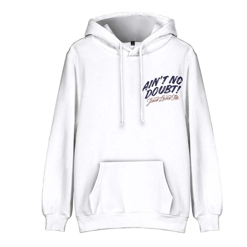 Толстовка с капюшоном Anne Wilson Merch Ain't No Doubt уличная одежда длинными рукавами