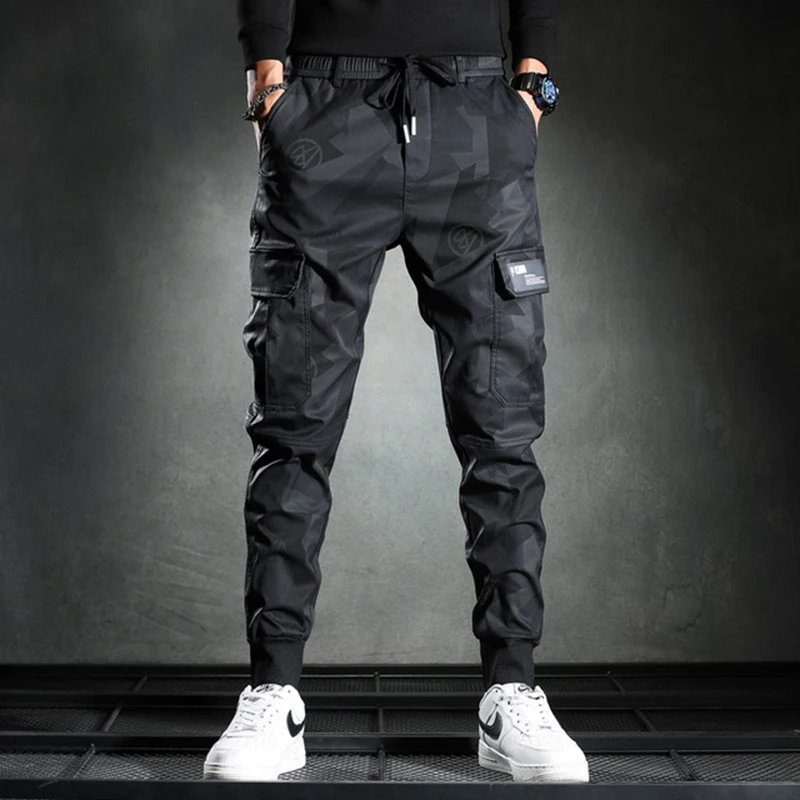 

Brand Men Fashion 2022 Streetwear Casual Camouflage Jogger Pants Tactical Military Trousers Men Cargo Pants for Droppshipping