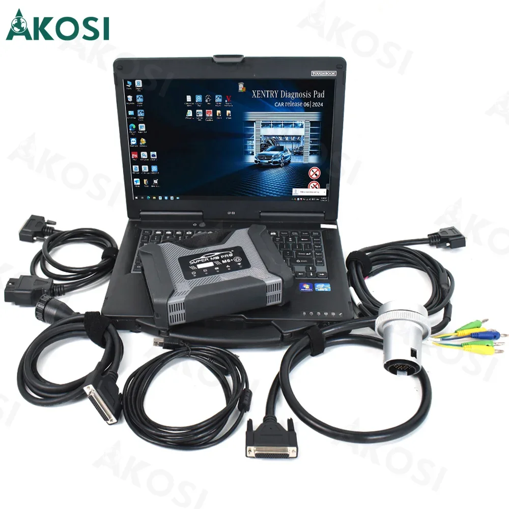 2024.03 Super MB PRO M6+ для диагностического инструмента Benz с мультиплексором Star Diagnosis