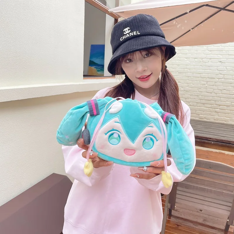Hatsune Miku плюшевая сумка на плечо Kagamine Len шнурке большая упаковка мягкие плюшевые